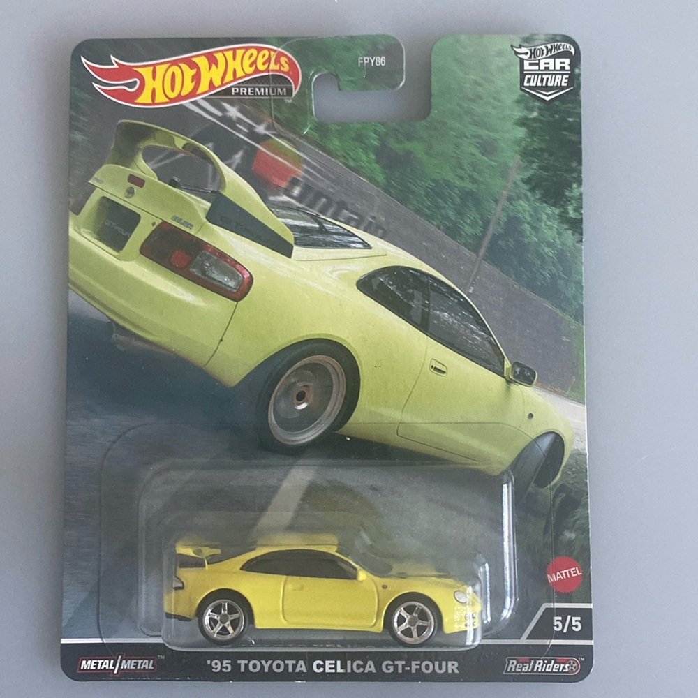 Hot Wheels ‘95 Toyota Celica GT-Four 5/5 Car Culture
